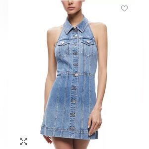 Alice + Olivia Kendall Denim Dress
